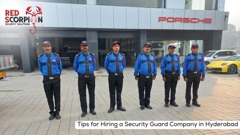 Tips for Hiring a Security Guard Company in Hyderabad